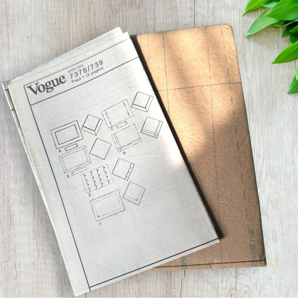 # 7378 Vintage Y2K Era Vogue Patterns For Living Sewing Pattern UNCUT - Picture 3 of 3